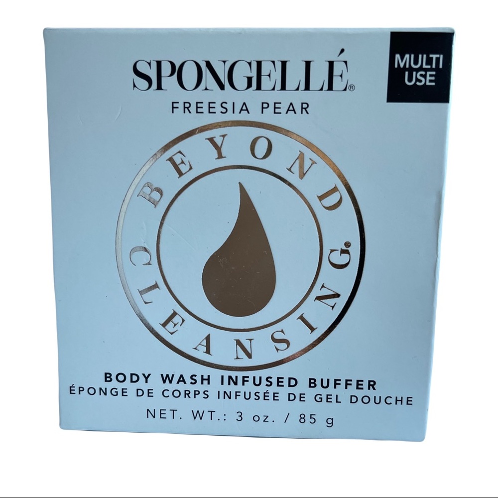 Spongelle Freesia Pear body wash infused buffer